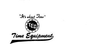 TEC TIME EQUIPMENT "IT'S ABOUT TIME" Trademark Image