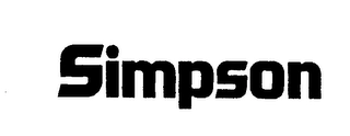 SIMPSON Trademark Image