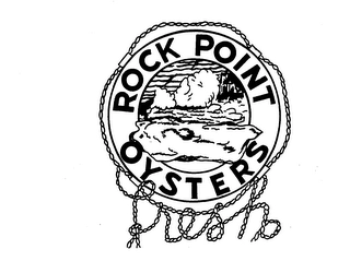ROCK POINT OYSTERS FRESH Trademark Image