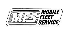 MFS MOBILE FLEET SERVICE Trademark Image