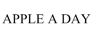 APPLE A DAY Trademark Image