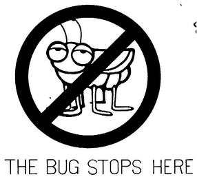 THE BUG STOPS HERE Trademark Image