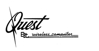 QUEST EST WIRELESS COMPUTER Trademark Image