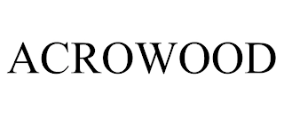 ACROWOOD Trademark Image