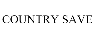 COUNTRY SAVE Trademark Image
