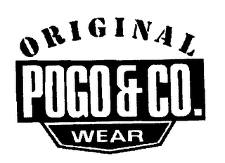 ORIGINAL POGO & CO WEAR. Trademark Image