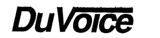 DU VOICE Trademark Image
