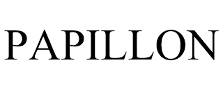 PAPILLON Trademark Image
