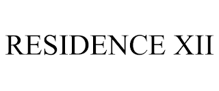 RESIDENCE XII Trademark Image
