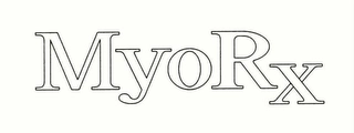 MYORX Trademark Image