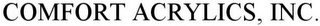 COMFORT ACRYLICS, INC. Trademark Image
