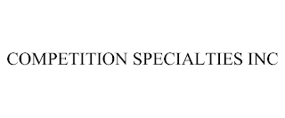 COMPETITION SPECIALTIES INC Trademark Image