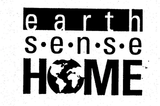 EARTH SENSE HOME Trademark Image