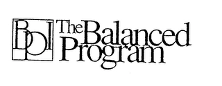 BPI THE BALANCED PROGRAM Trademark Image