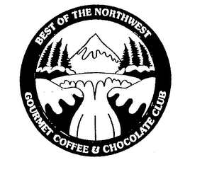 BEST OF THE NORTHWEST GOURMET COFFEE & CHOCOLATE CLUB Trademark Image