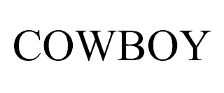 COWBOY Trademark Image