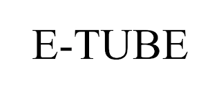 E-TUBE Trademark Image