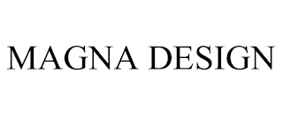 MAGNA DESIGN Trademark Image