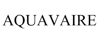AQUAVAIRE Trademark Image