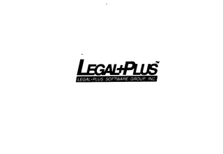 LEGAL+PLUS LEGAL+PLUS SOFTWARE GROUP, INC. Trademark Image