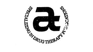 A SPECIALIZING IN DRUG THERAPY PUBLICATIONS Trademark Image