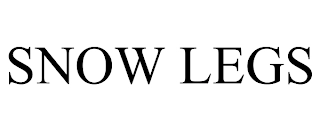 SNOW LEGS Trademark Image