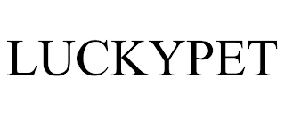 LUCKYPET Trademark Image