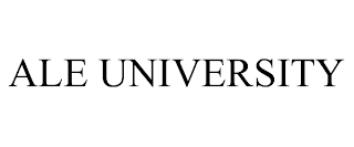 ALE UNIVERSITY Trademark Image
