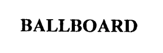 BALLBOARD Trademark Image