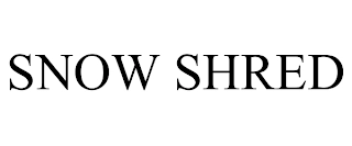 SNOW SHRED Trademark Image