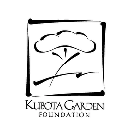 KUBOTA GARDEN FOUNDATION Trademark Image