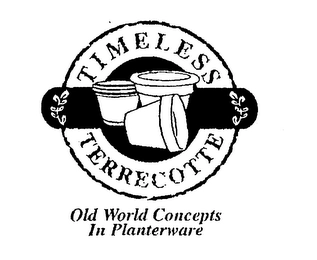 TIMELESS TERRECOTTE ONE WORLD CONCEPTS IN PLANTERWARE Trademark Image