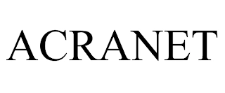 ACRANET Trademark Image