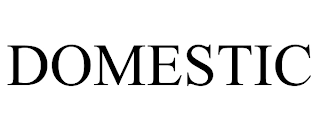 DOMESTIC Trademark Image