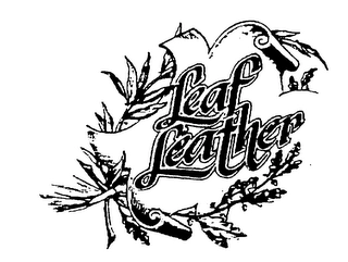 LEAF LEATHER Trademark Image
