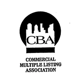 CBA COMMERCIAL MULTIPLE LISTING ASSOCIATION Trademark Image