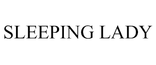 SLEEPING LADY Trademark Image