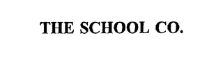 THE SCHOOL CO. Trademark Image