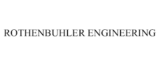 ROTHENBUHLER ENGINEERING Trademark Image