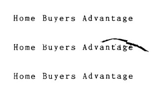 HOME BUYERS ADVANTAGE Trademark Image