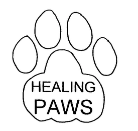 HEALING PAWS Trademark Image