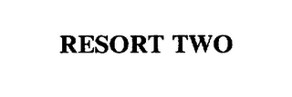 RESORT TWO Trademark Image
