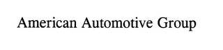 AMERICAN AUTOMOTIVE GROUP Trademark Image