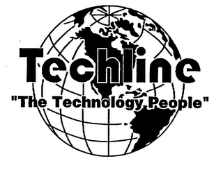 TECHLINE "THE TECHNOLOGY PEOPLE" Trademark Image