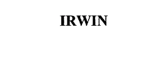 IRWIN Trademark Image