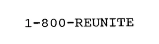 1-800-REUNITE Trademark Image