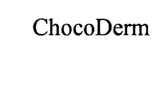 CHOCODERM Trademark Image