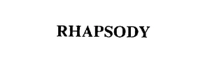 RHAPSODY Trademark Image