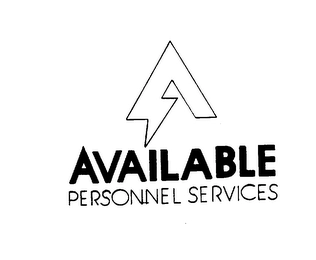 AVAILABLE PERSONNEL SERVICES Trademark Image