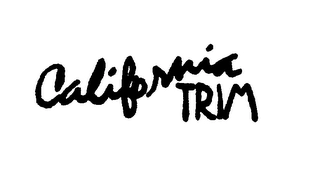 CALIFORNIA TRIM Trademark Image